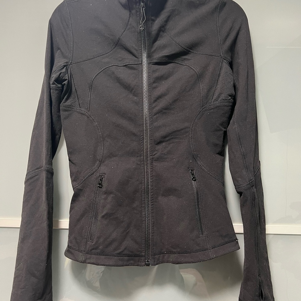 Lululemon Black Define Jacket (full length)